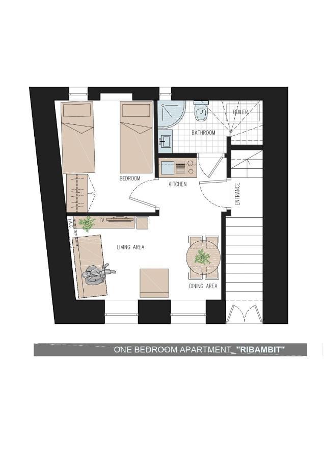 Apartment Ribambit Dubrovnik Exteriör bild